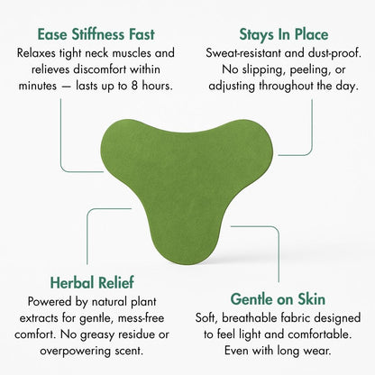 Herbal Neck Pain Relief Patches
